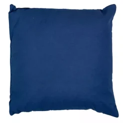 Navy Woven Lines Pillow