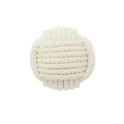 Neutral Jute Rope Orbs, Set of 4
