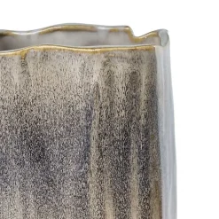 Neutral Ombre Ceramic Vase, 12 in.