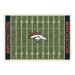 NFL Denver Broncos Home Field Area Rug, 6x8