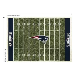 NFL New England Patriots Home Field Area Rug, 6x8