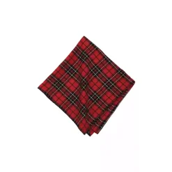Nicholas Red Plaid Napkins, Set of 6