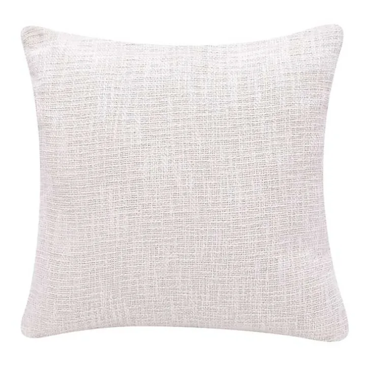Ochre Geometric Stripe Pillow
