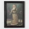 Old World Santa Framed Art Print