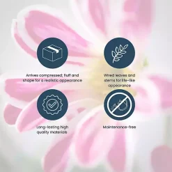 Pastel Berry and Eucalyptus Stems, Set of 3