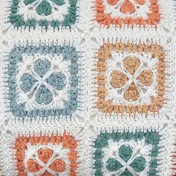 Pastel Squares Accent Pillow