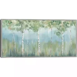 Peaceful Oasis Framed Canvas Art Print