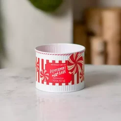 Peppermint Bark Tin Jar Candle