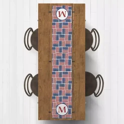 Personalized American Flag Table Runner, 72 in.