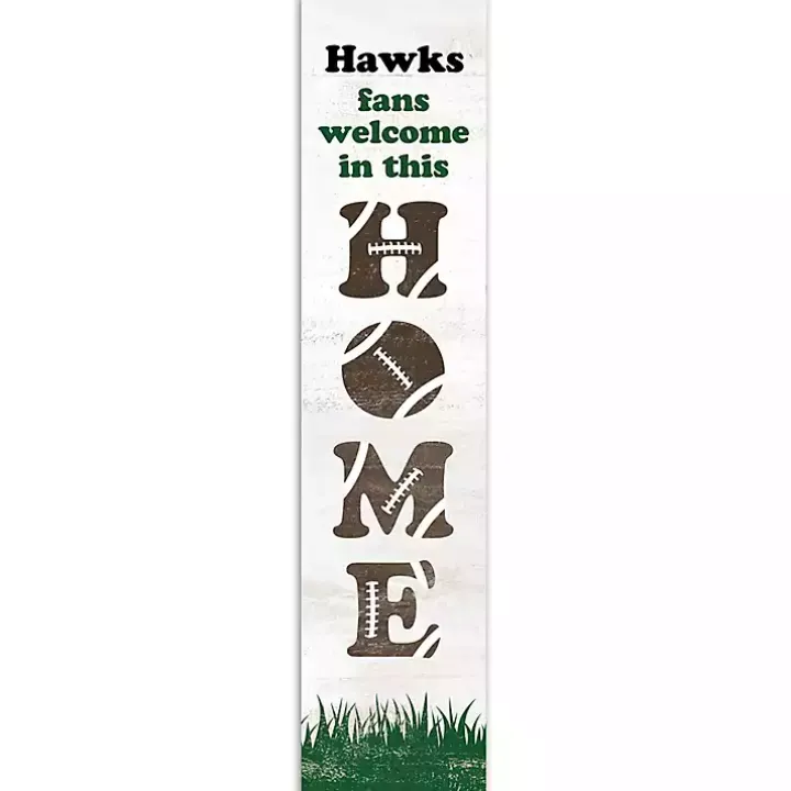 Personalized Fans Welcome in This Home Porch Board