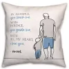 Personalized Guide, Teach, Love Outdoor Pillow