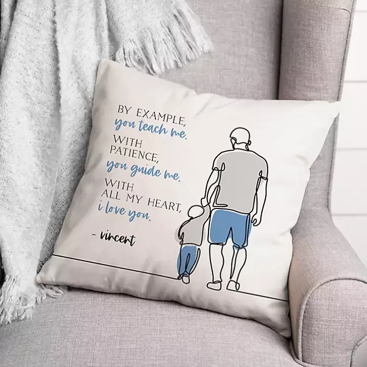 Personalized Guide, Teach, Love Outdoor Pillow