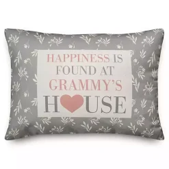 Personalized Happiness Found Lumbar Pillow