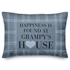 Personalized Happiness Found Here Outdoor Pillow