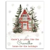 Personalized Home for the Holidays Cabin Print