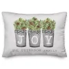 Personalized Joy Pinecone Bucket Pillow