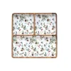 Pinecone 3-Compartment Serving Tray