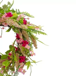 Pink Berry Floral Wreath