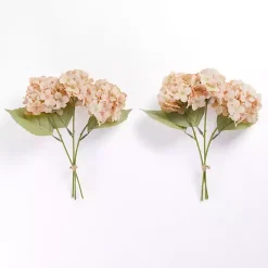 Pink Hydrangea Bundles, Set of 2