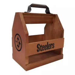 Pittsburgh Steelers Wooden Condiment Caddy