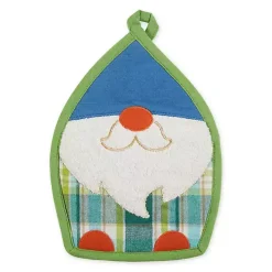 Plaid Garden Gnome 3-pc. Towel and Pot Holder Set