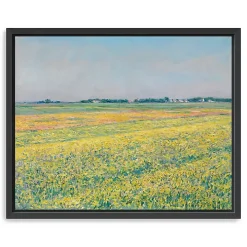 Plain of Gennevilliers Framed Canvas Art Print