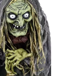 Pre-Lit Animated Shrouded Witch Outdoor Decoration
