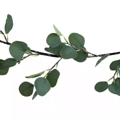 Pre-Lit Eucalyptus Battery Operated Garland
