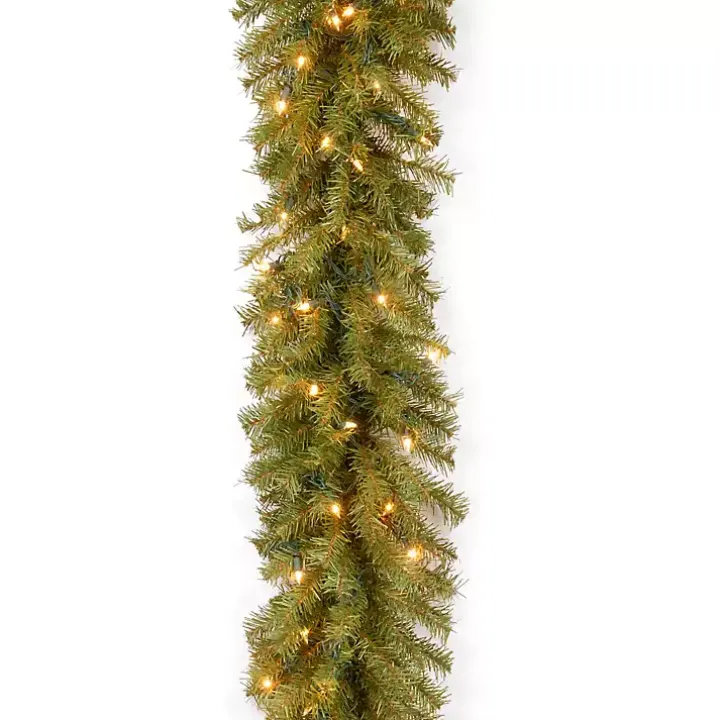 Pre-Lit Norwood Fir Christmas Garland