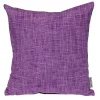 Purple Textured Velvet Pillow