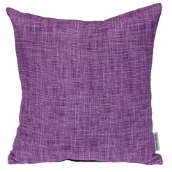 Purple Textured Velvet Pillow