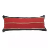 Red & Navy Nautical Rope Lumbar Pillow