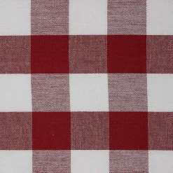 Red & White Woven Patterns 5-pc. Dish Towel Set