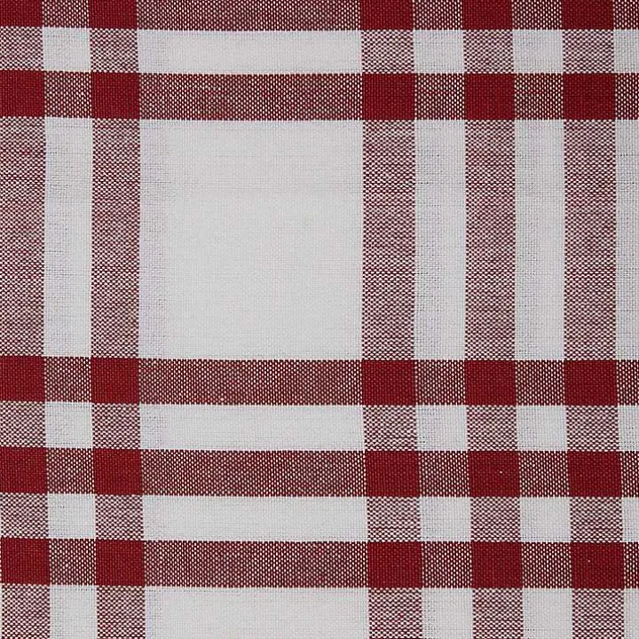 Red & White Woven Patterns 5-pc. Dish Towel Set