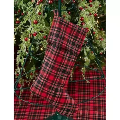 Red and Black Classic Plaid Tree Skirt