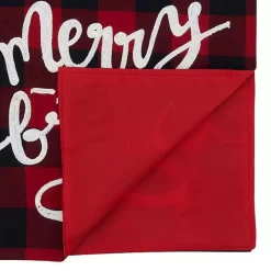 Red Buffalo Check Merry & Bright Table Runner