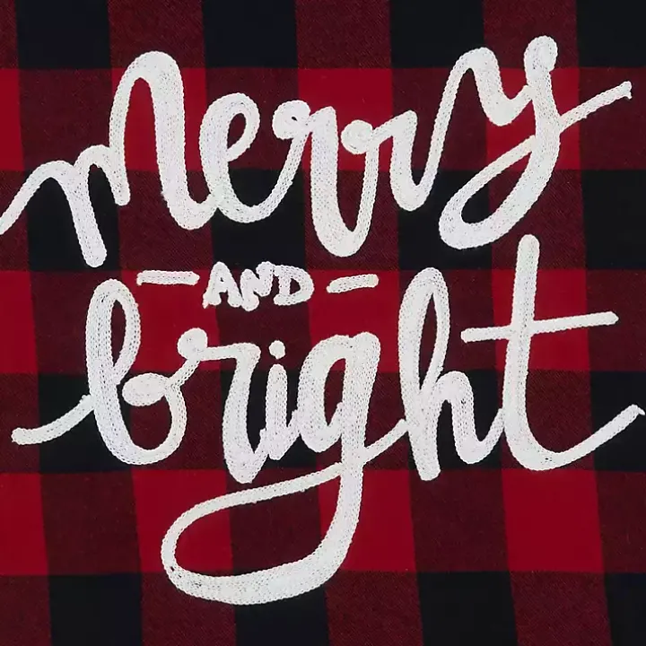 Red Buffalo Check Merry & Bright Table Runner