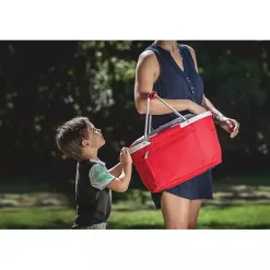 Red Louisville Cardinals Cooler Basket