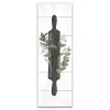 Rolling Pin with Botanicals Canvas Art Print