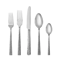 Rover Silver Hammered 20-pc. Flatware Set