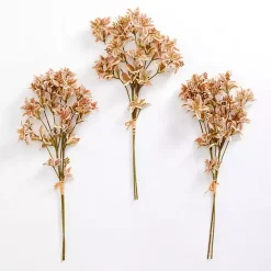 Rust Cymbidium Stems, Set of 3