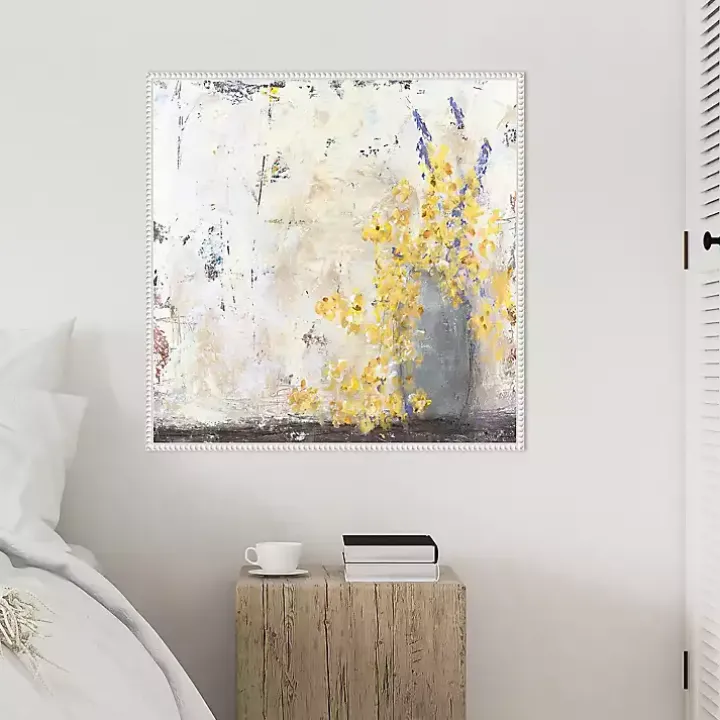 Rustic Romance Framed Canvas Art Print