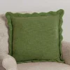 Sage Juna Scalloped Pillow
