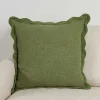Sage Juna Scalloped Pillow, 22 in.