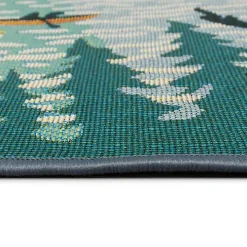 Sailboat Indoor/Outdoor Rug, 3x4