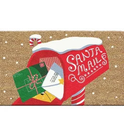 Santa Mail Christmas Coir Doormat
