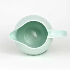 Seafoam and Onyx Serving Pitcher