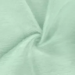 Seafoam Green Boucle Sheer Curtain Panel, 95 in.