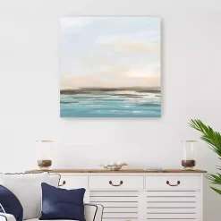 Seafoam Sunset Canvas Art Print