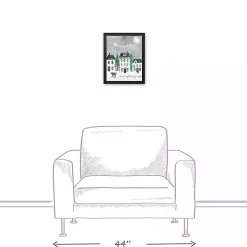 Silent Night Holy Night Canvas Wall Plaque